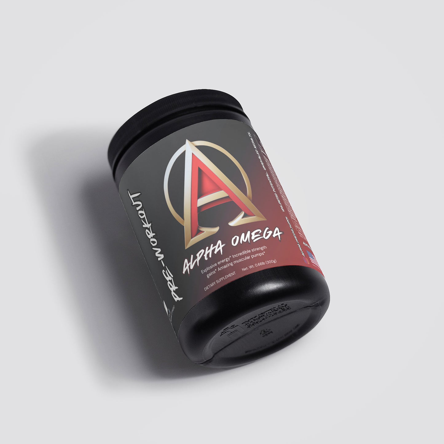 Alpha Omega Pre-Workout Powder (Fruit Punch)