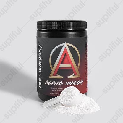 Alpha Omega Pre-Workout Powder (Fruit Punch)