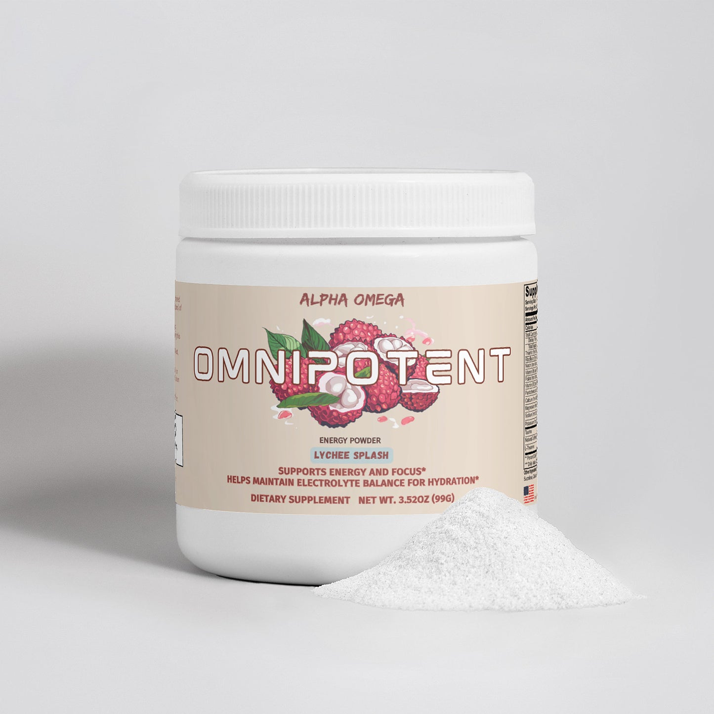 Energy Powder (Lychee Splash Energy)