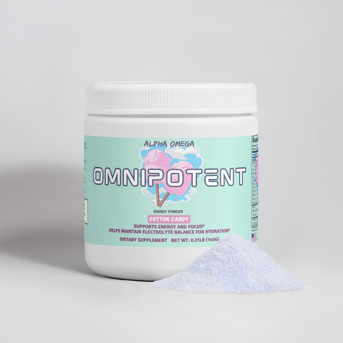 Energy Powder (Cotton Candy)