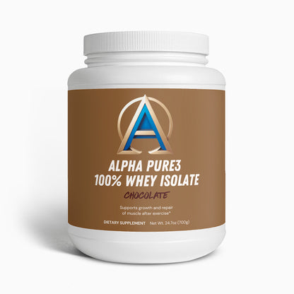 Alpha Pure3 100% Whey Isolate (Chocolate)