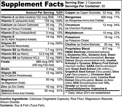 Alpha Focus Nootropic Formula