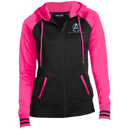 Ladies' Sport-Wick® Full-Zip Hooded Jacket