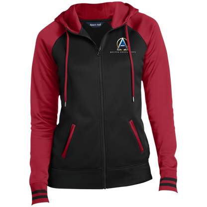 Ladies' Sport-Wick® Full-Zip Hooded Jacket