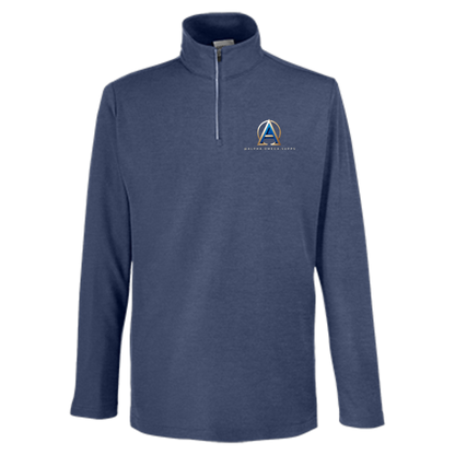 Mens Fusion ChromaSoft Pique Quarter Zip